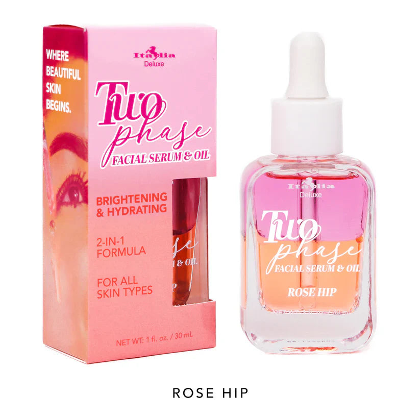 Italia Deluxe - Two Phase Facial Serum and Oil (Acietey Suero Facial)