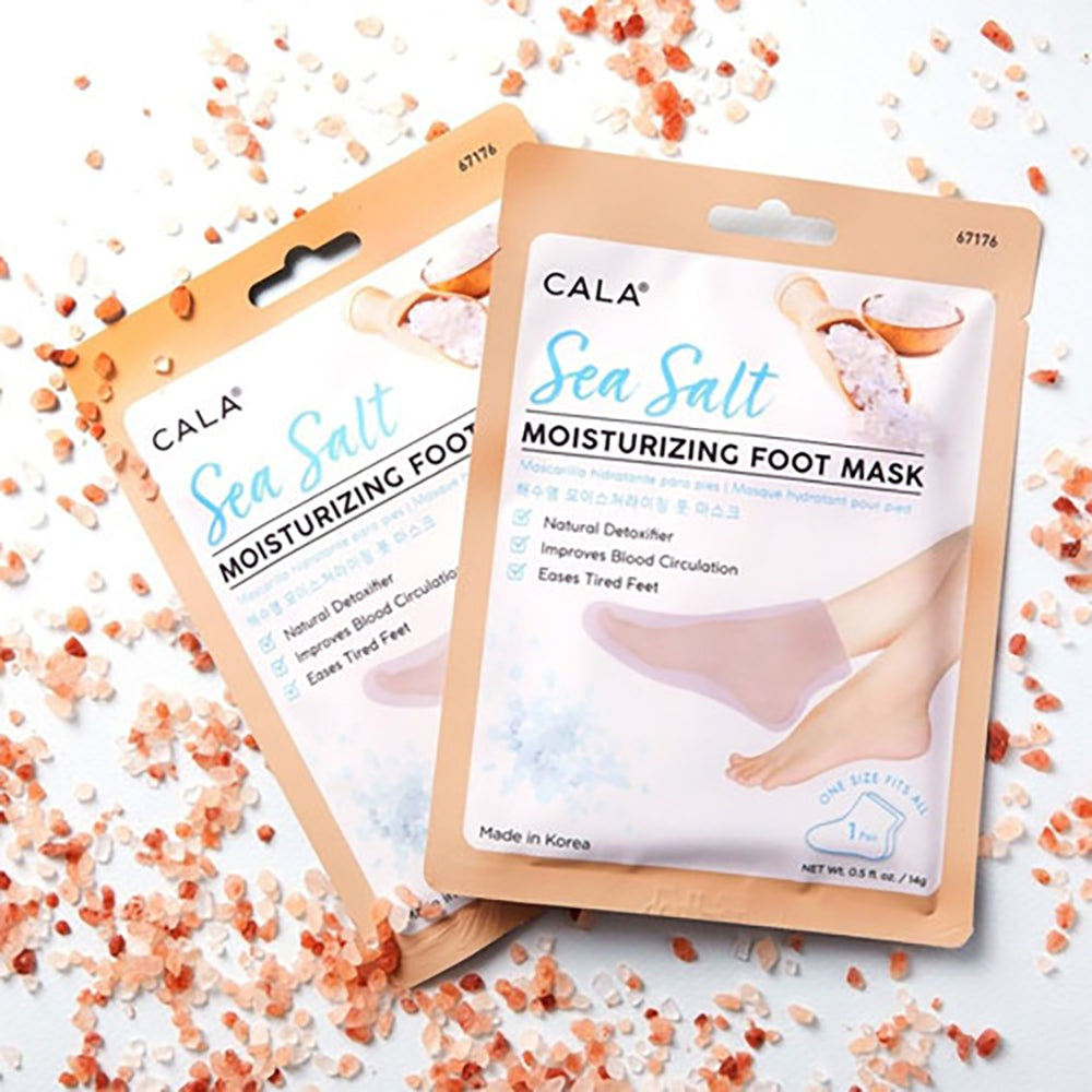 Cala - Sea Salt Moisturizing Foot Mask (W-F-01)