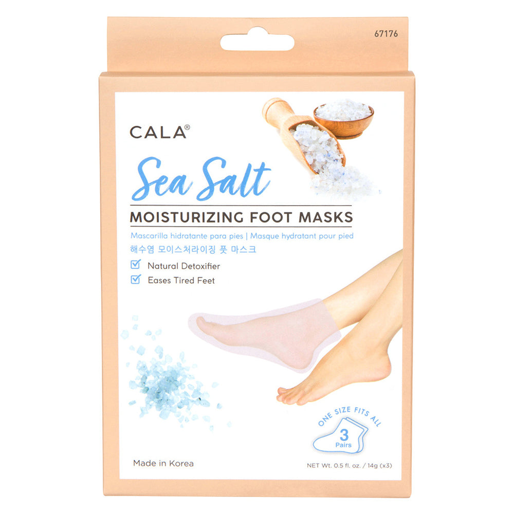 Cala - Sea Salt Moisturizing Foot Mask (W-F-01)