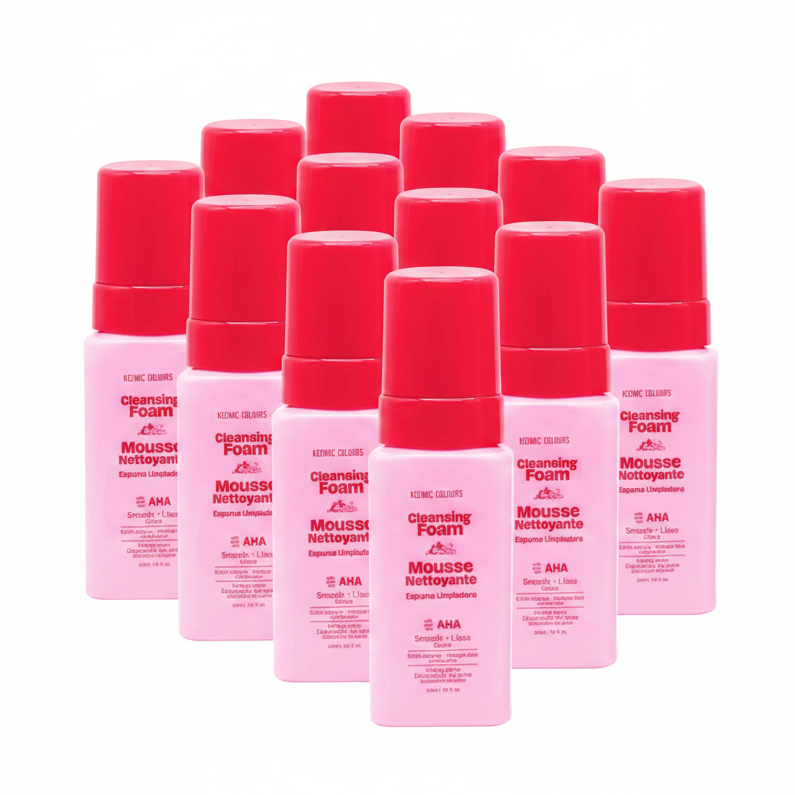 カロミースキン　スキンケア Kozmic Colours AHA Cleansing Foam - 200ml Exfoliating Face Wash