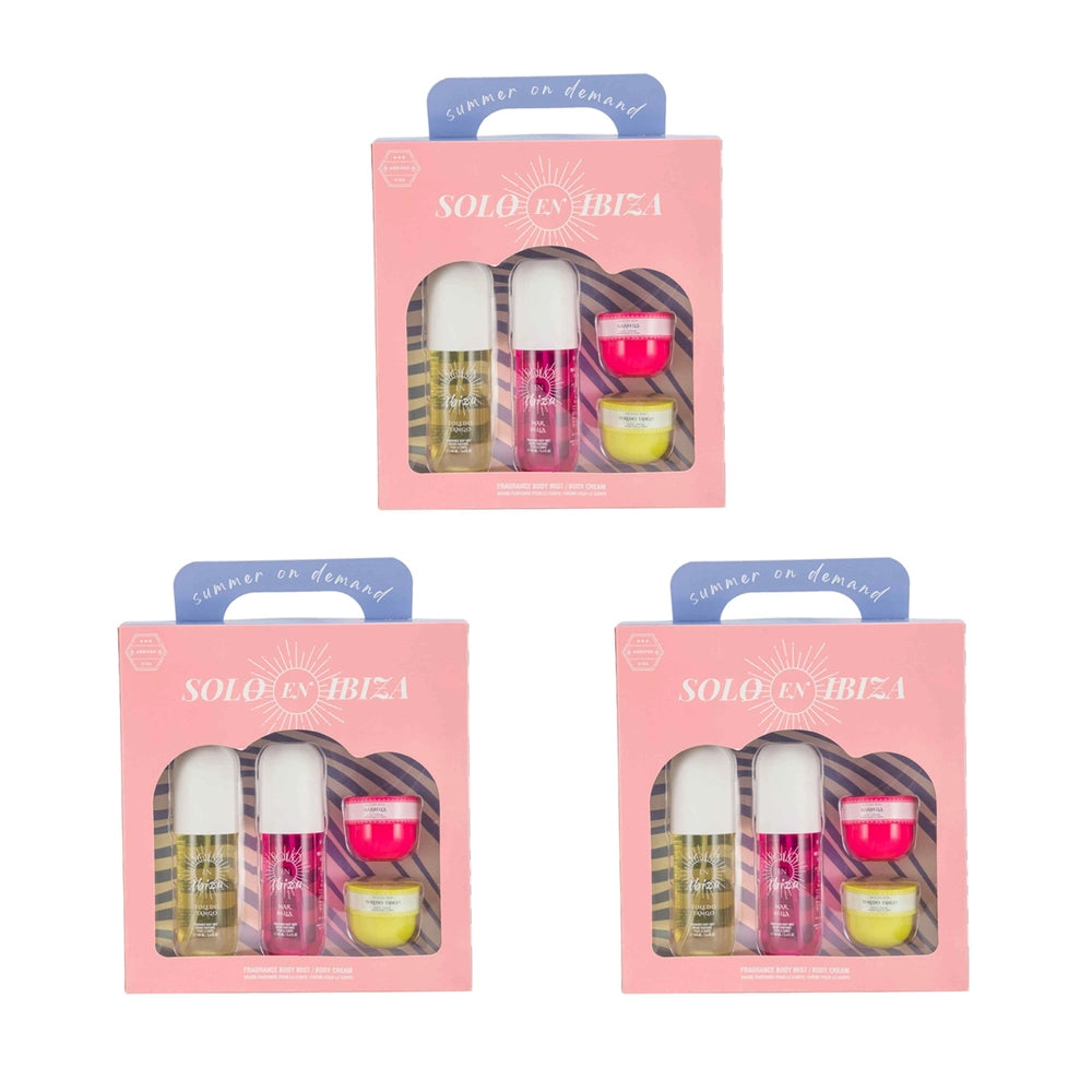 SOLO EN IBIZA - 4 Piece Taledo Tango & Marbella Bliss Gift Set