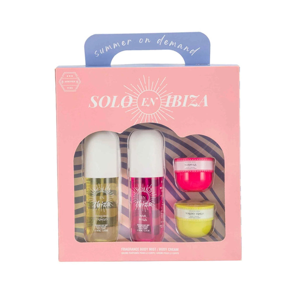 SOLO EN IBIZA - 4 Piece Taledo Tango & Marbella Bliss Gift Set