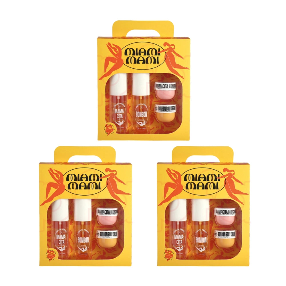 SOLO EN IBIZA - Miami Mami Mamacita/Bonbon Women's 4pcs Gift Set