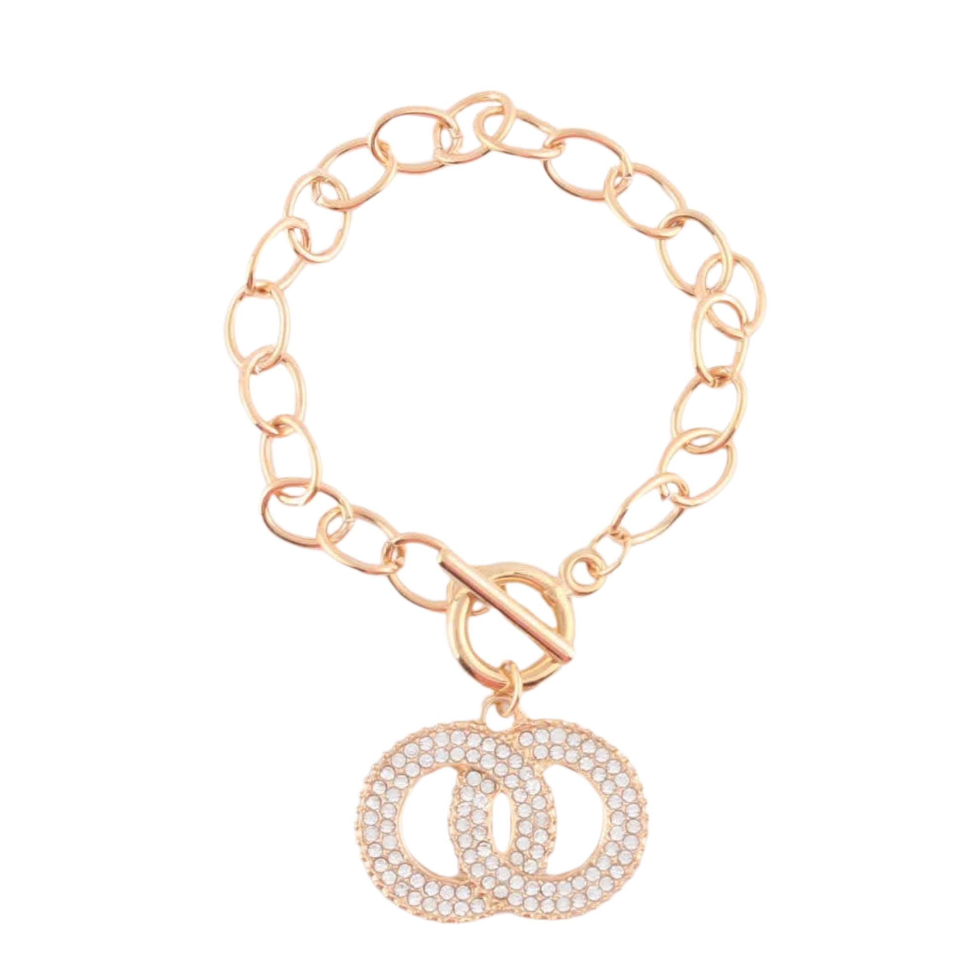 Fashion The Pave Infinity Link Bracelet