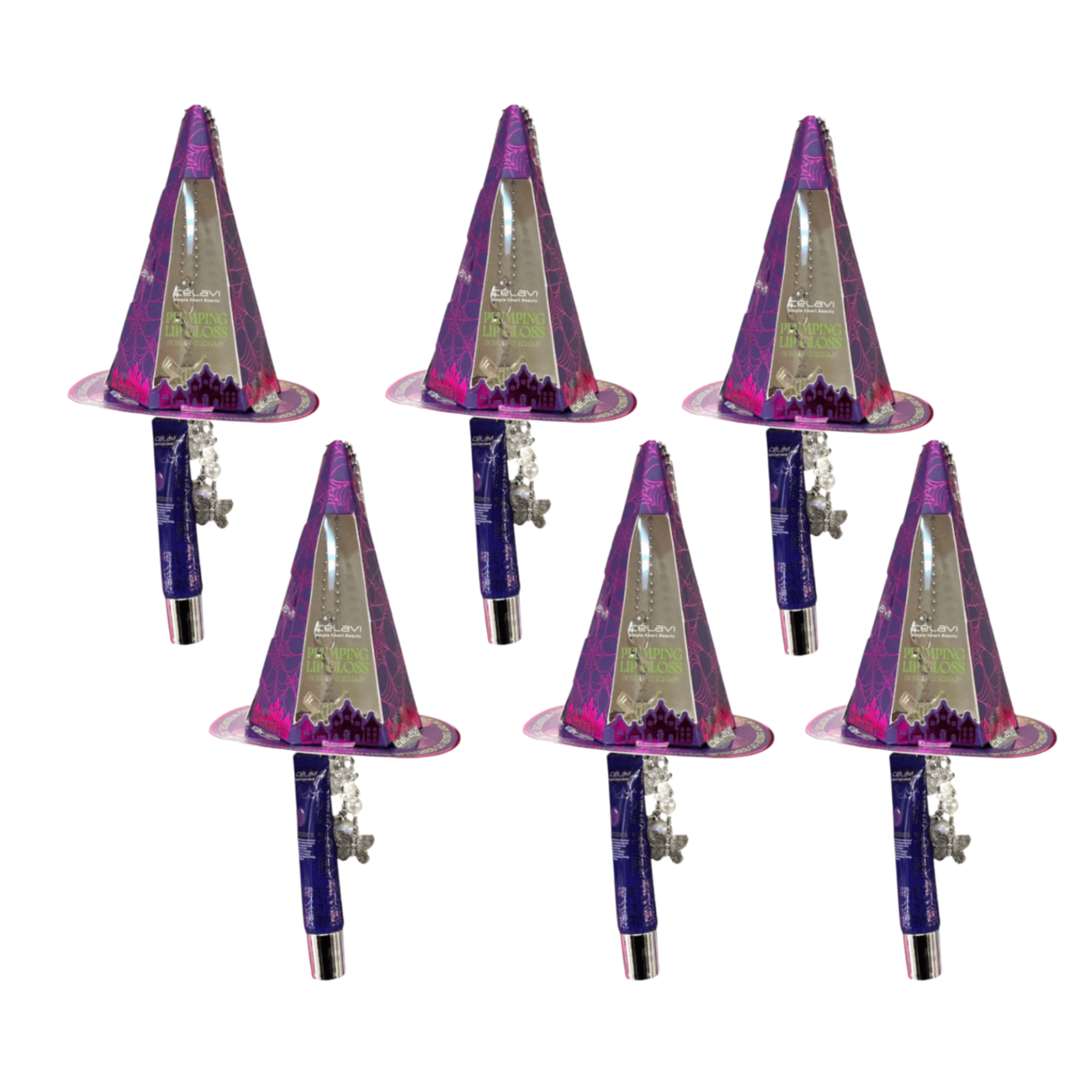 Celavi - Halloween Witch Lip Gloss with Keychain – TRUECOLOR WHOLESALE