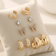 The Ultimate Earring Wardrobe: 5-Pair "Super Bonus Pack"