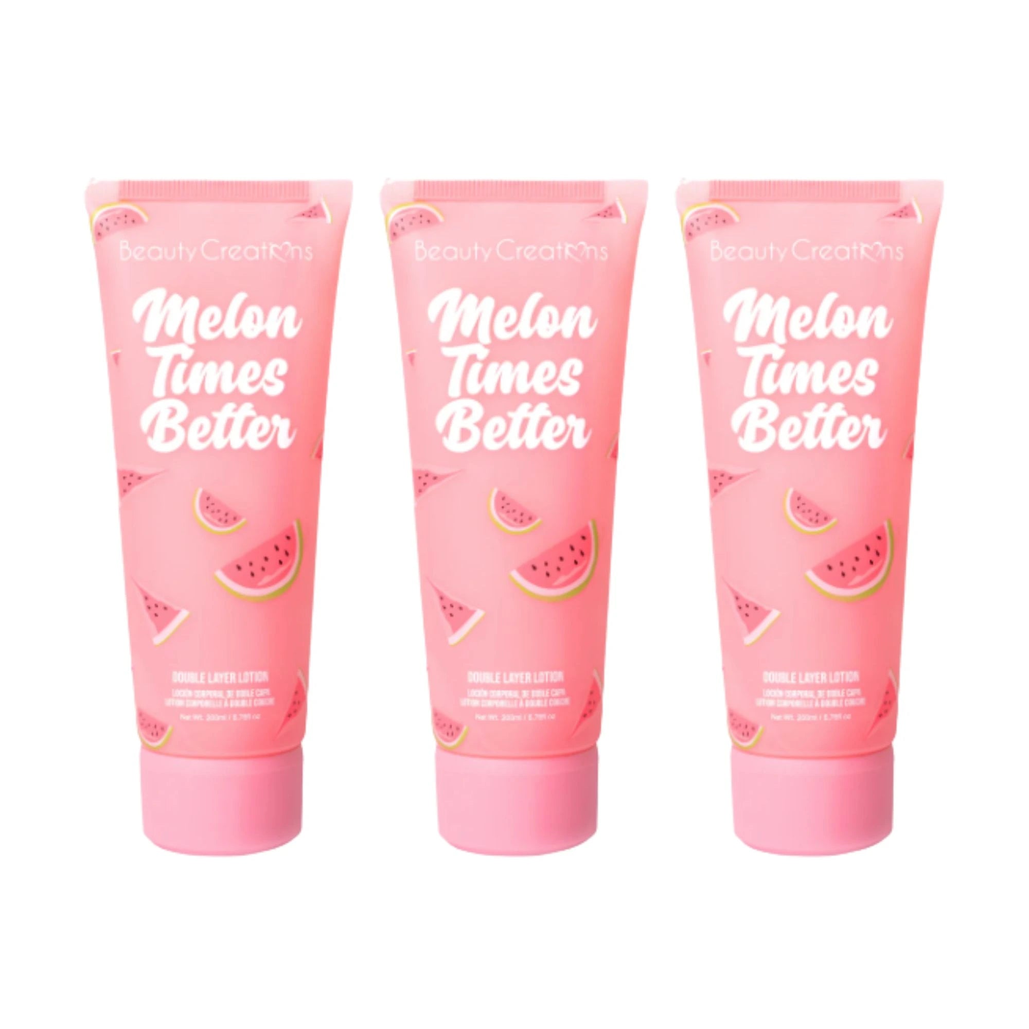 Beauty Creations - Fruity Collection Double Layer Lotion - MELON TIMES BETTER