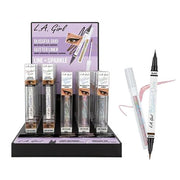 L.A. Girl – Blissful Duo Liner + Glitter Liners Display