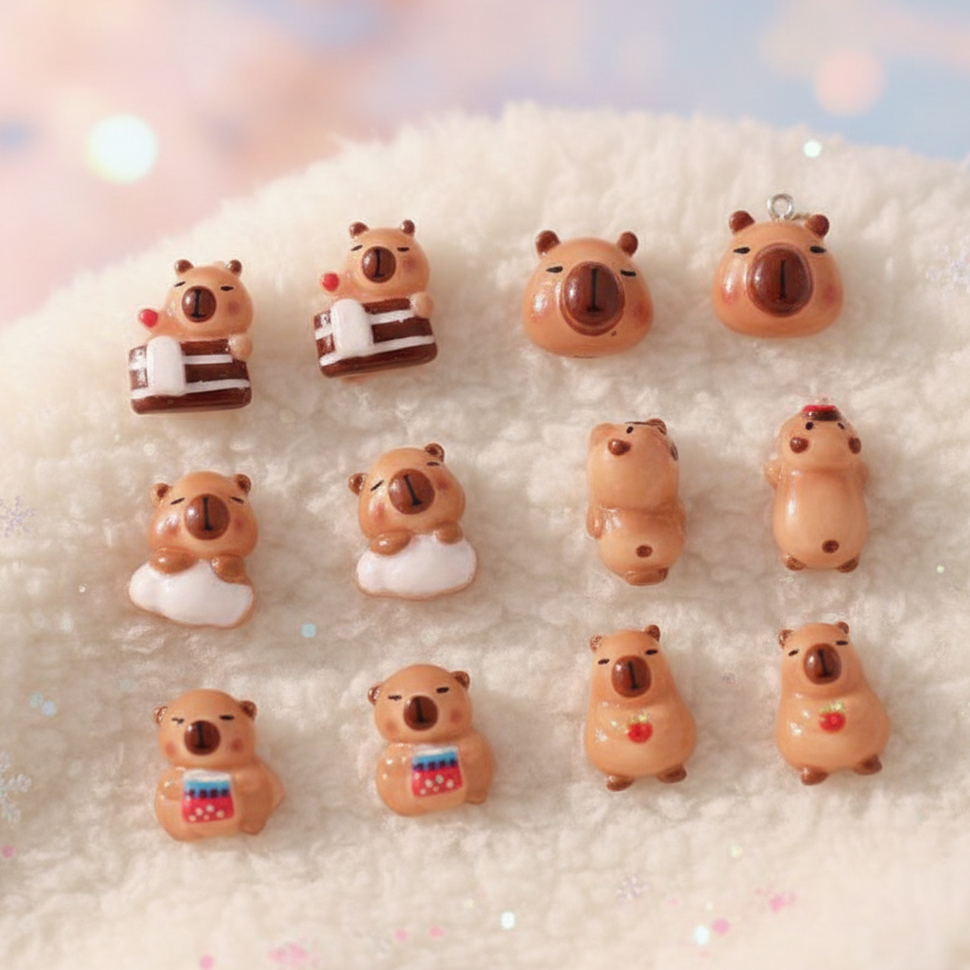 The Ultimate Chill Vibe: Adorable Capybara Earrings