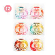 Iridescent Ombré Loop Clip for a Modern Updo | 8CM