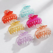 Glitter Mini Hair Claw Clip Set | 3CM Smal Claw
