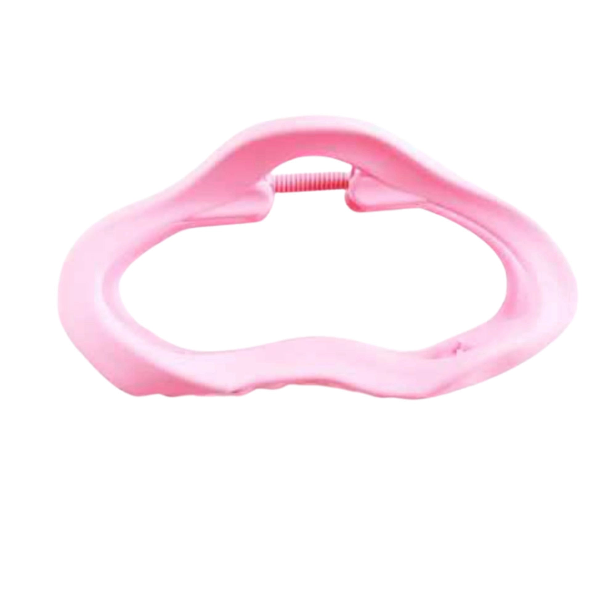 Seamless Pink Cloud Hair Claw Clip for Secure Chic Updos