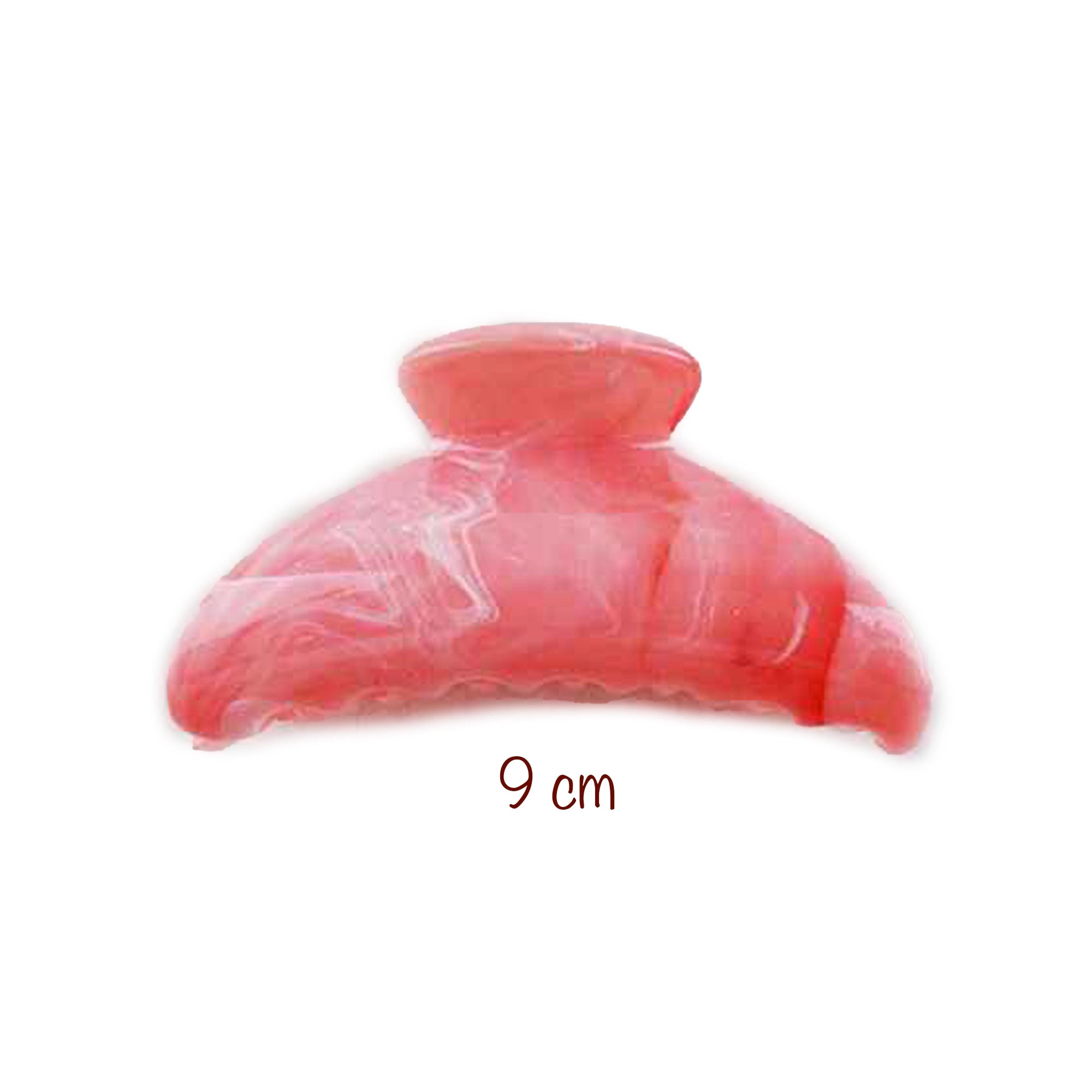 Marbled Coral Hair Claw Clip | 9CM Claw Medium Size