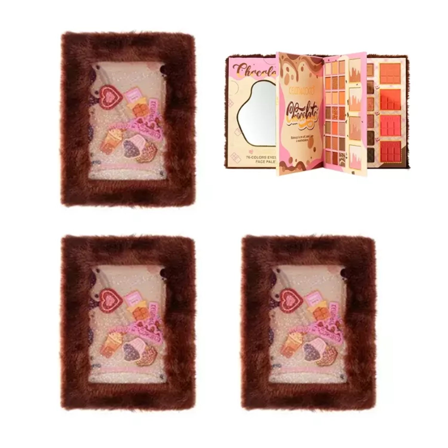 Kevin & Coco - Chocolate Fuzzy Eyeshadow Palette – TRUECOLOR WHOLESALE