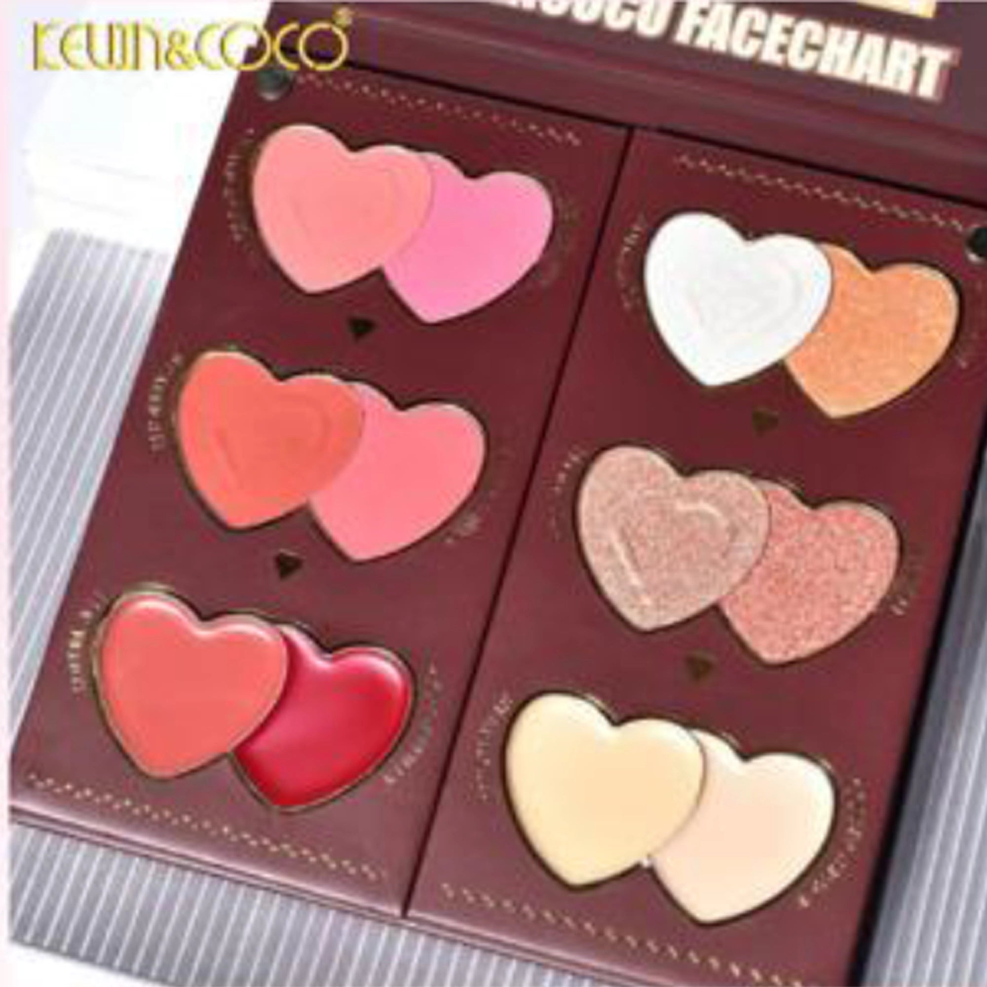 Kevin&Coco - Face Chart Sliding Palette