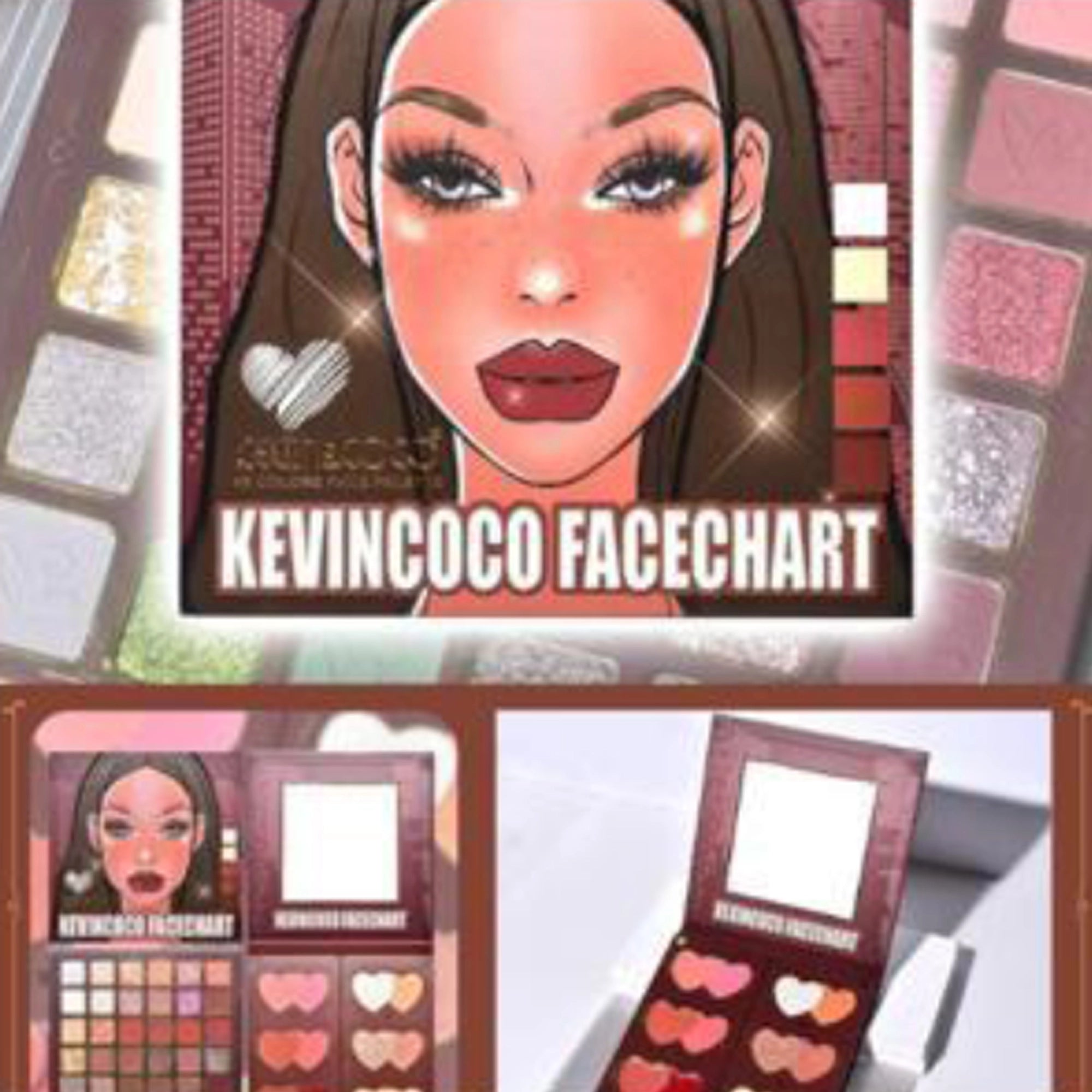 Kevin&Coco - Face Chart Sliding Palette