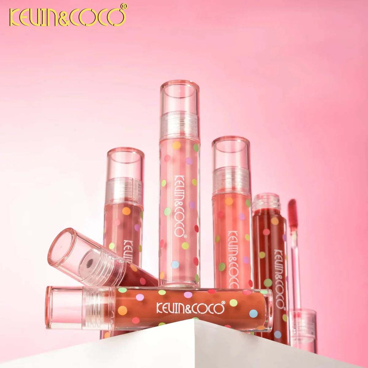 Kevin&Coco - Candy Collection Lip Kit Lip Liner Pen+ Lip Glaze+ Lipstick