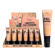 S.HE - Longwear Full Coverage Matte Liquid Foundation