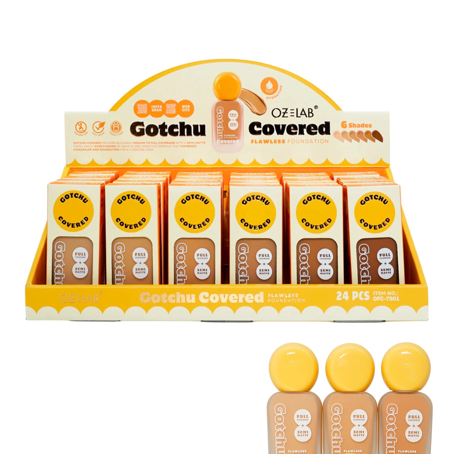 OZE LAB – Gotchu Covered Flawless Foundation