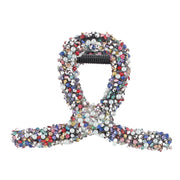 Multicolor Stones Hair Claw Clip | 8CM Claw