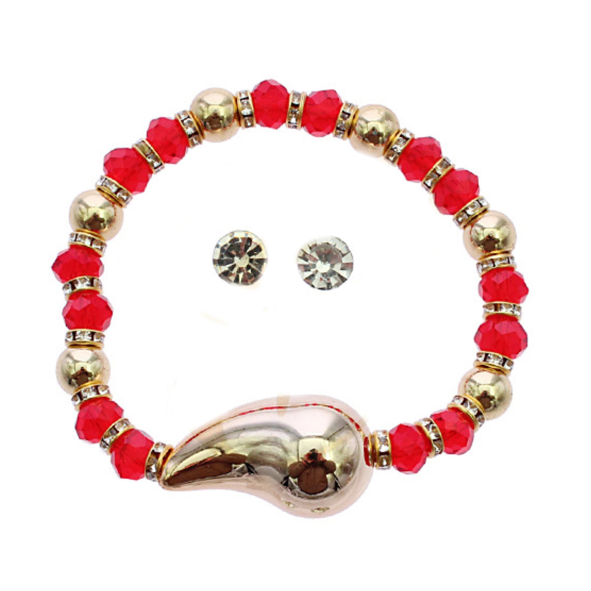 Bold Elegance Beaded Bracelet Charms