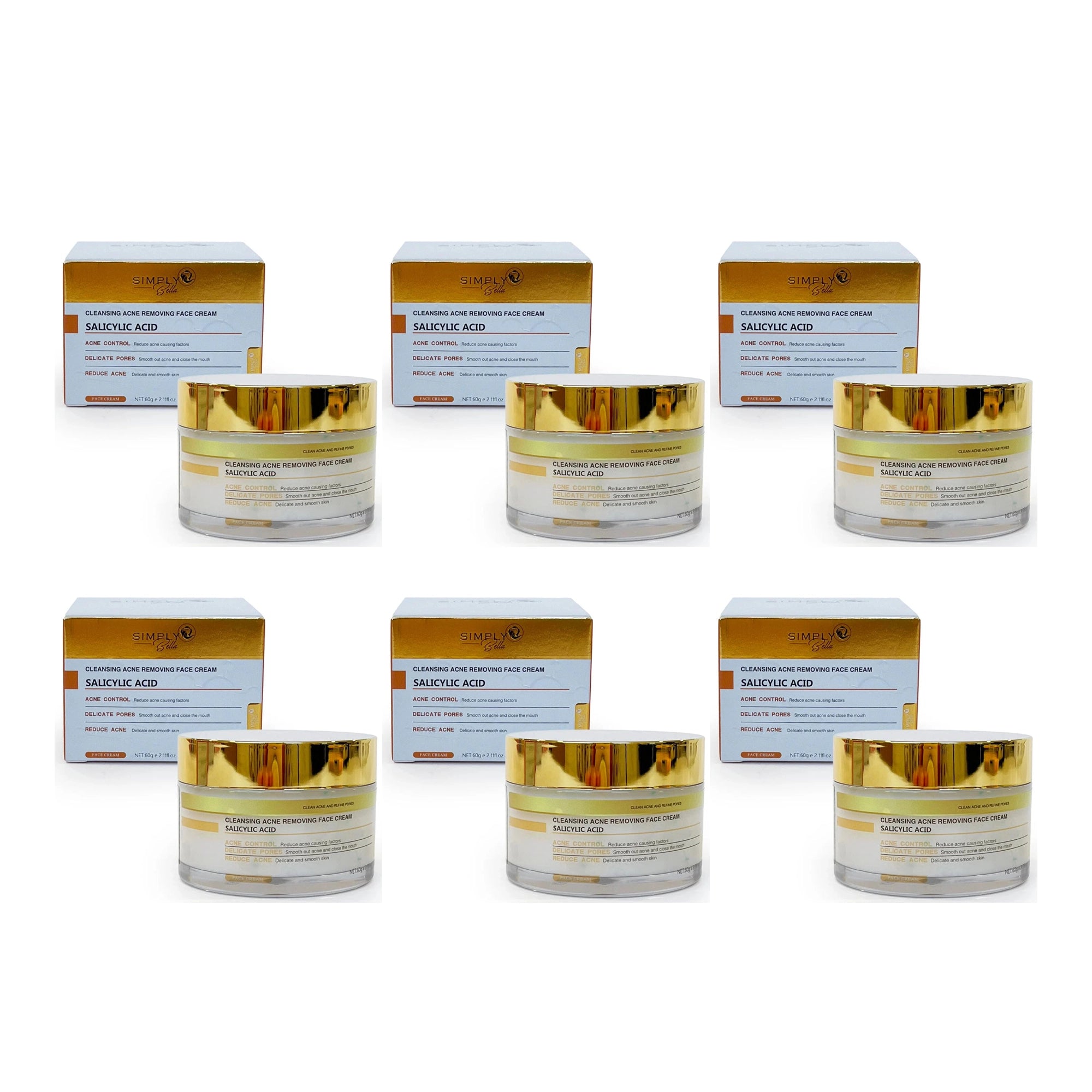 Simply Bella - Acne Removing Face Cream - Salicylic Acid