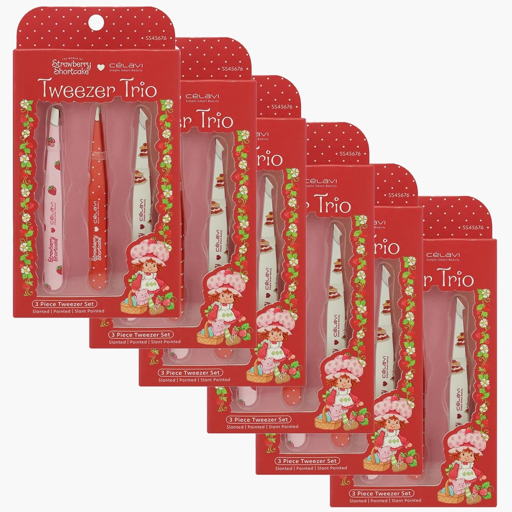 Celavi - Strawberry Shortcake Tweezer Trio