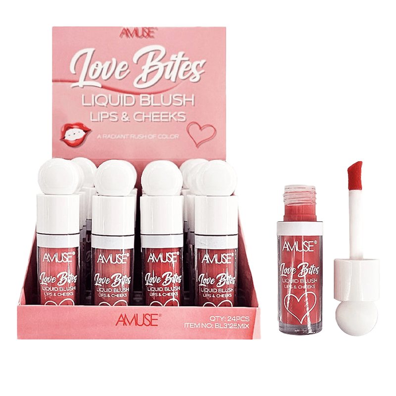 Amuse - Professional Love Bites Liquid Blush Lips & Cheeks - TRUECOLOR WHOLESALE
