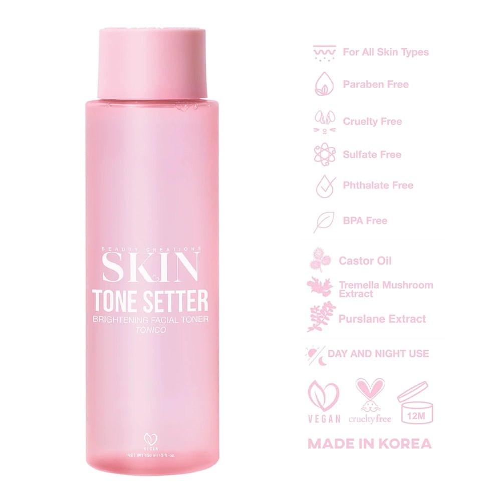 Beauty Creation - Skin Tone Setter Brightening Facial Toner - TRUECOLOR WHOLESALE
