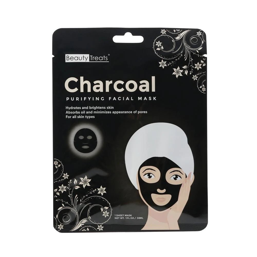 Beauty Treats - Charcoal Purifying Facial Mask - TRUECOLOR WHOLESALE