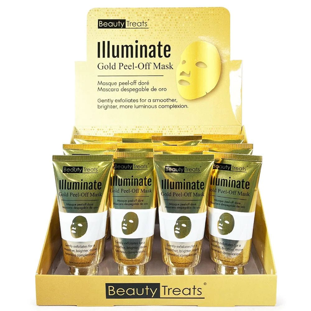 Beauty Treats - Illuminate Gold Peel - Off Mask - TRUECOLOR WHOLESALE