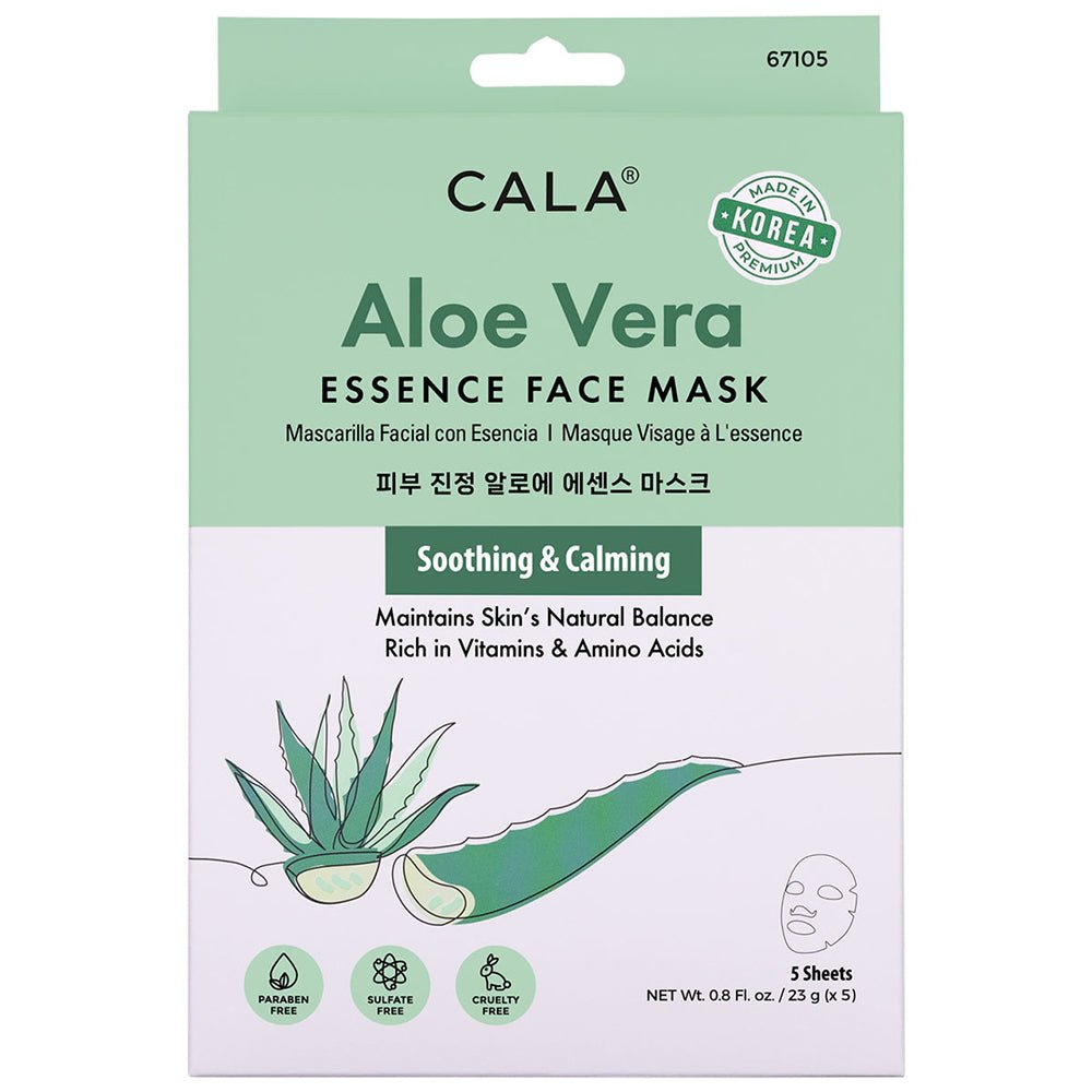 Cala - Aloe Vera Essence Face Mask (Soothing & Calming) - TRUECOLOR WHOLESALE