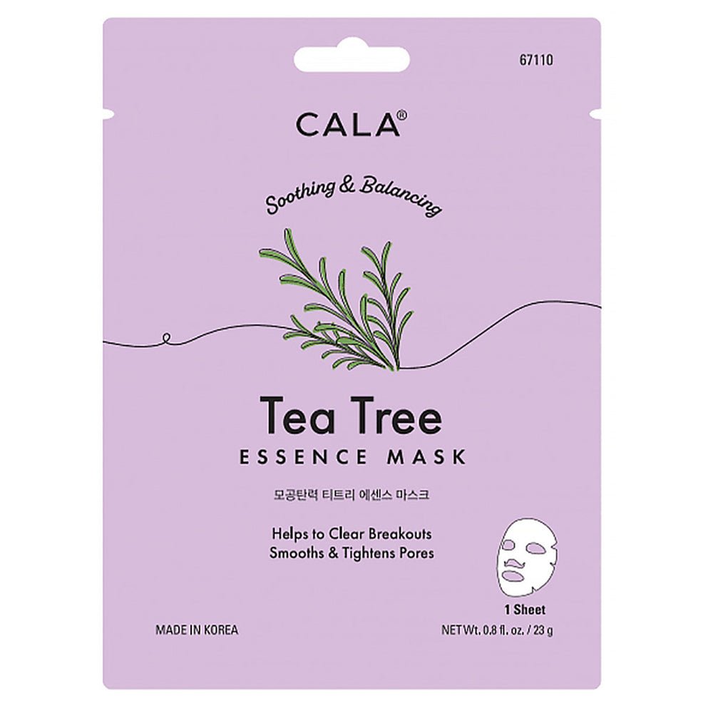 Cala - Tea Tree Essence Face Mask (Soothing & Balancing) (W - F - 01) - TRUECOLOR WHOLESALE