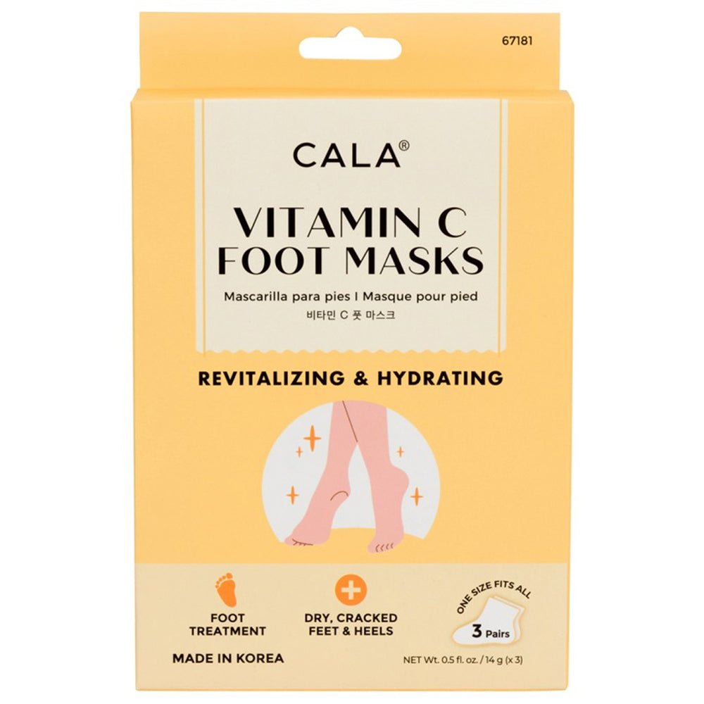 Cala - Vitamin C Foot Mask - TRUECOLOR WHOLESALE
