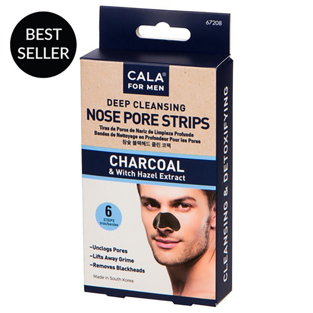 Cala - Men's Charcoal Nose Pore Strips - TRUECOLOR WHOLESALE