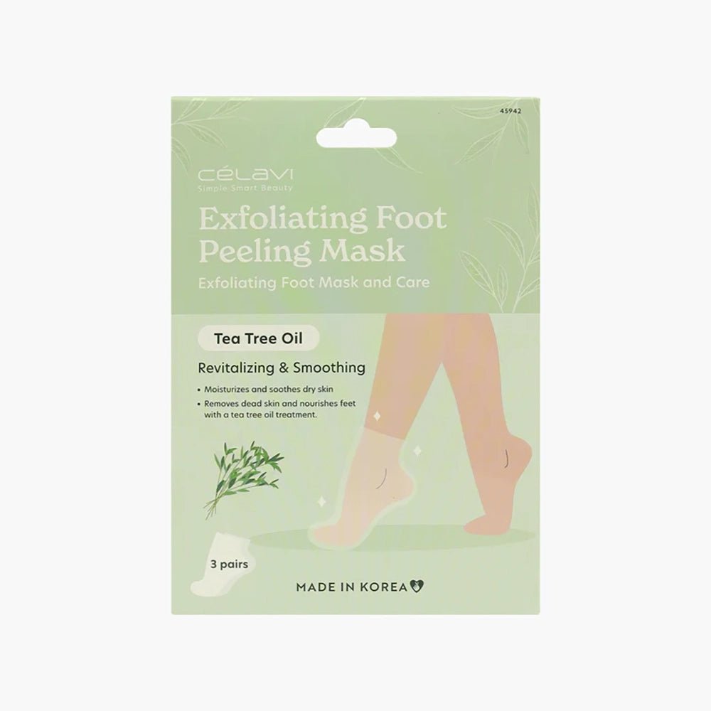 Celavi - Exfoliating Foot Peeling Mask Tea Tree - TRUECOLOR WHOLESALE