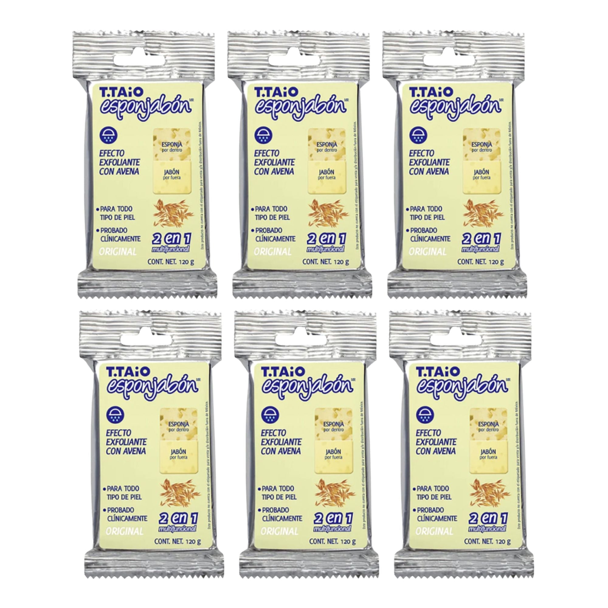 T.Taio Esponjabon Sponge Soap - OAT - TRUECOLOR WHOLESALE