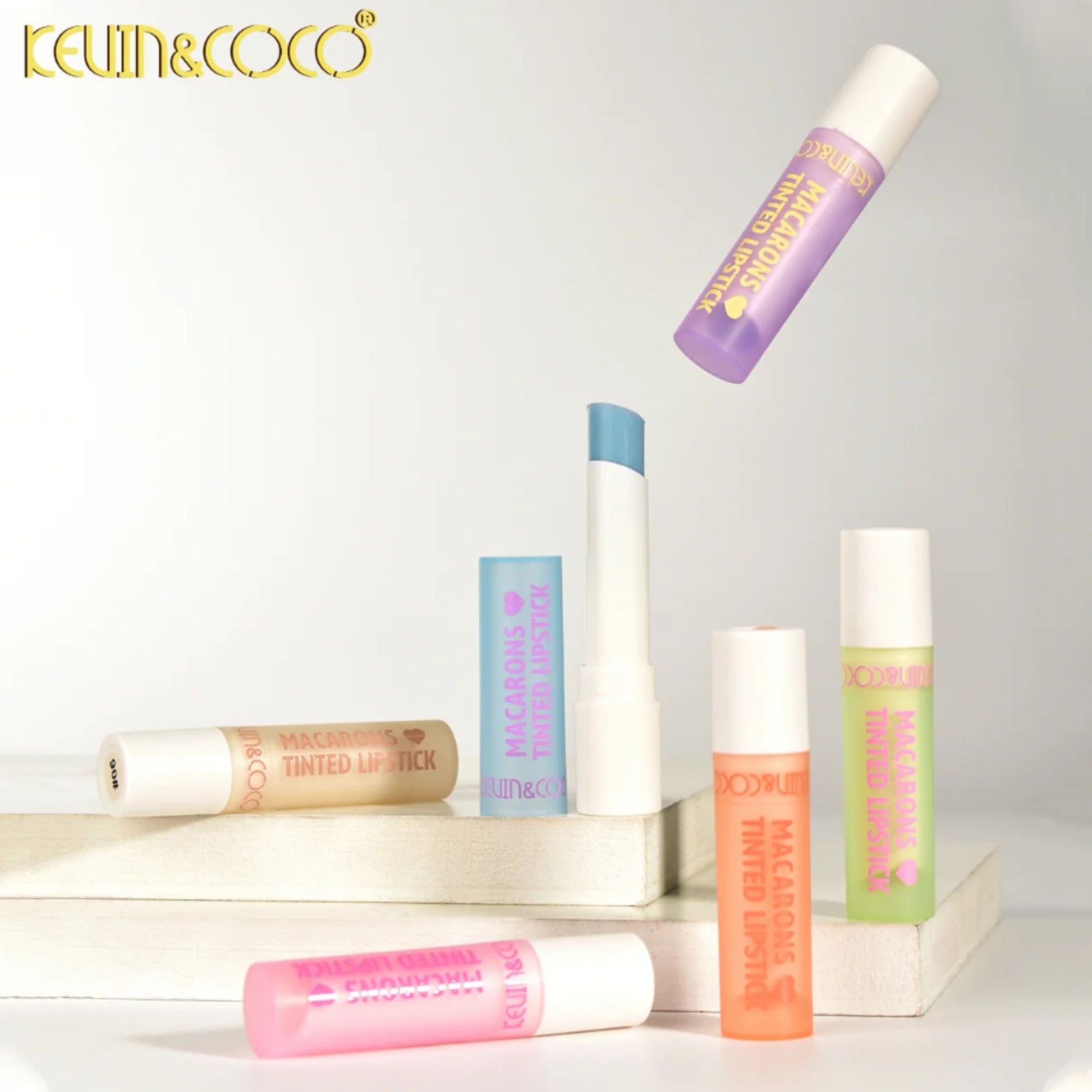 Kevin&Coco - Macaron Pastel Lip Balm - TRUECOLOR WHOLESALE