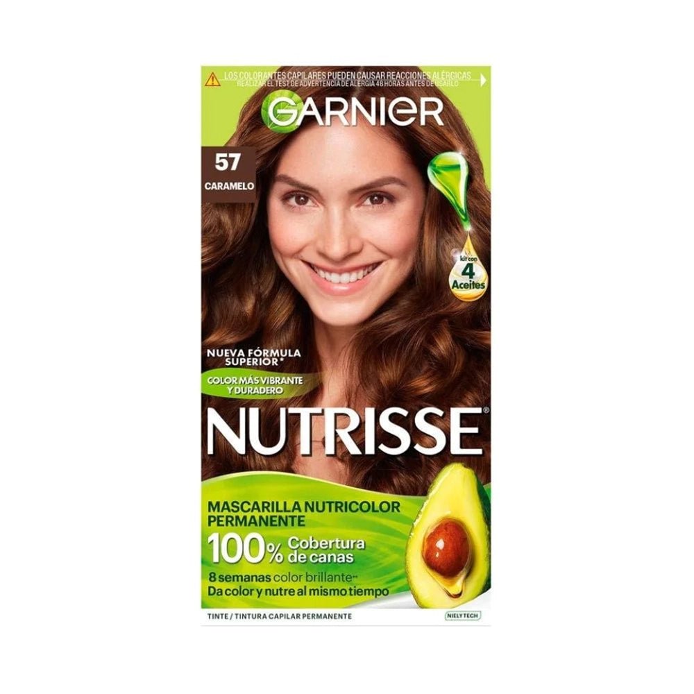 GARNIER - Hair Dye Nutrisse 57 Caramel - TRUECOLOR WHOLESALE
