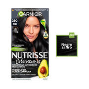 GARNIER - Hair Dye Nutrisse 280 Black Sapphire - TRUECOLOR WHOLESALE