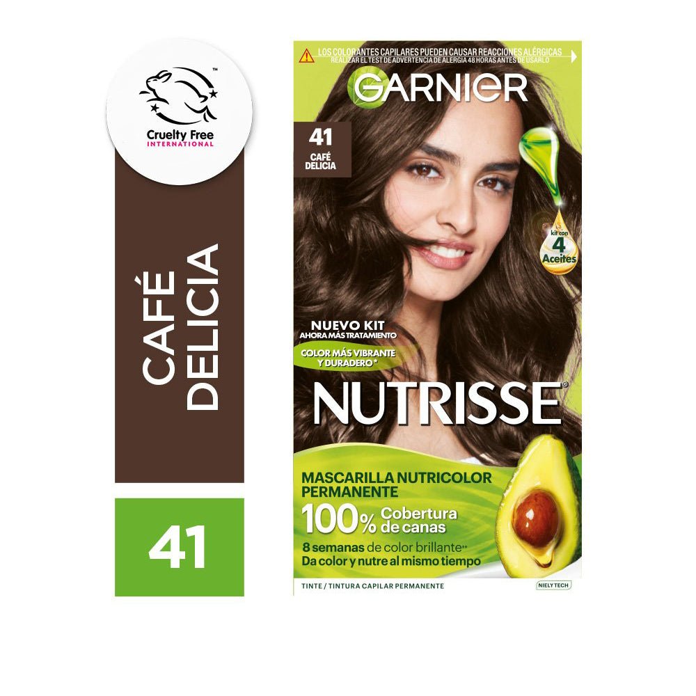 GARNIER - Hair Dye Nutrisse 41 Cafe Delicia - TRUECOLOR WHOLESALE