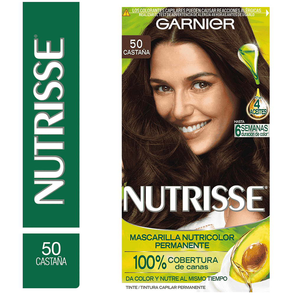 GARNIER - Hair Dye Nutrisse 50 Castana - TRUECOLOR WHOLESALE
