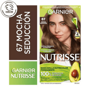 GARNIER - Hair Dye Nutrisse 67 Mocha Seduccion - TRUECOLOR WHOLESALE