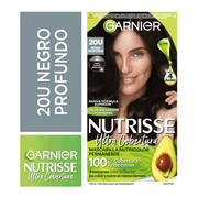 GARNIER - Hair Dye Nutrisse 20U Deep Black - TRUECOLOR WHOLESALE