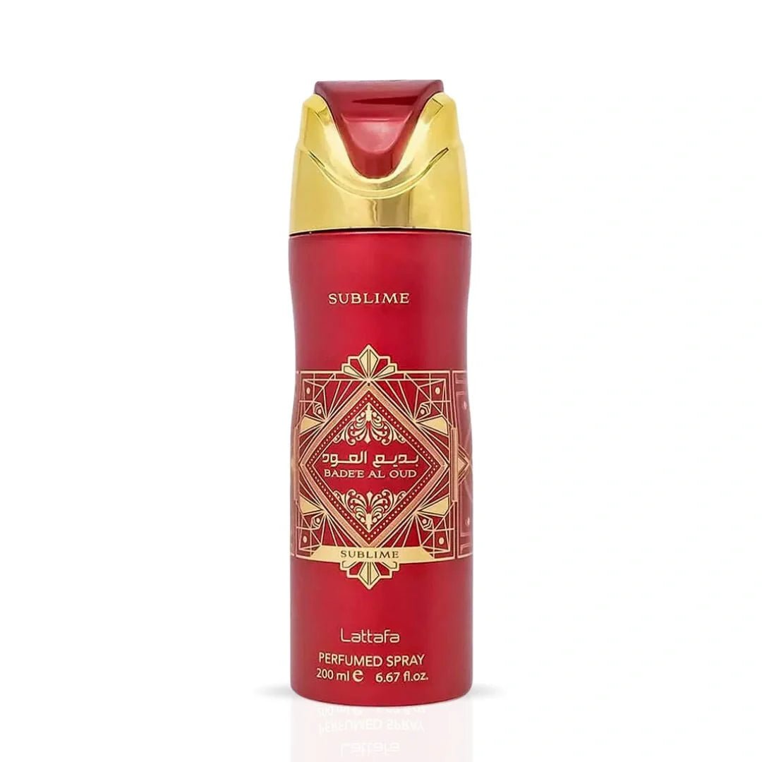 Lattafa - Bade'e Al oud Sublime Deodorant Spray 200ML (6.7 OZ) - TRUECOLOR WHOLESALE