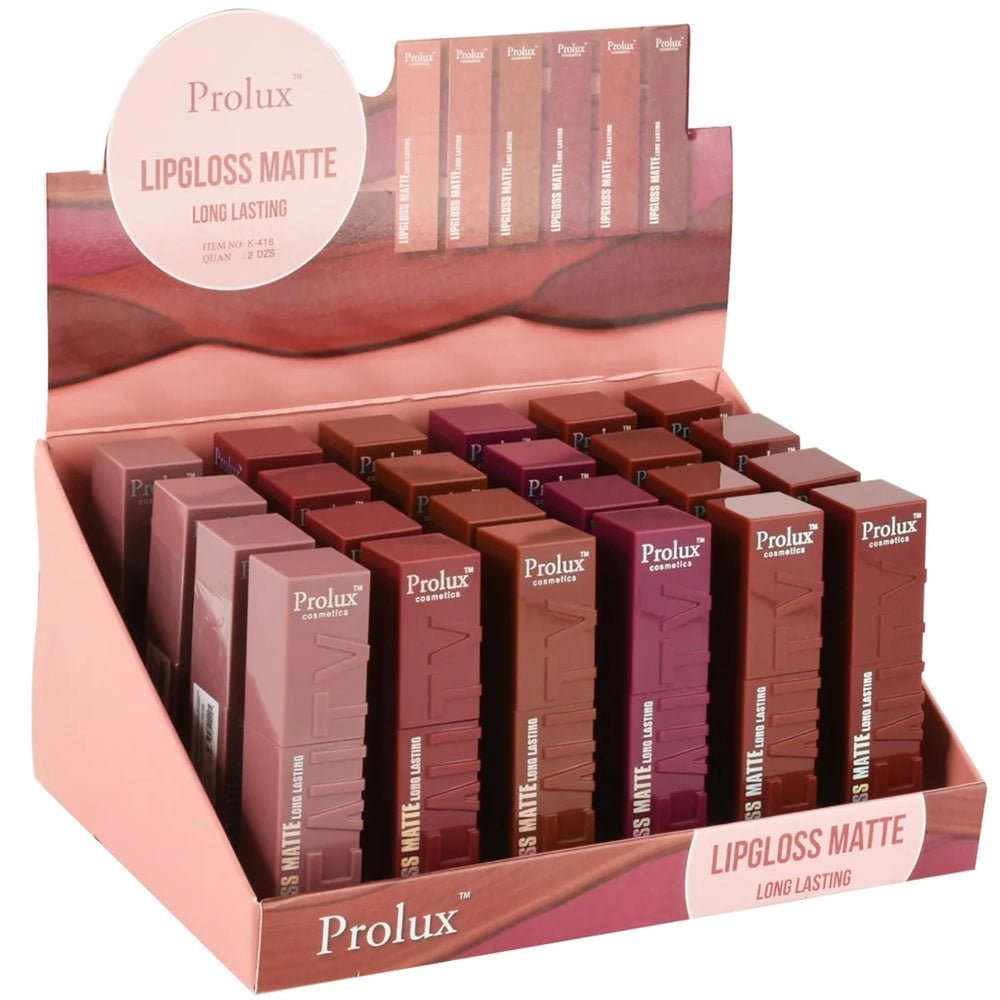 Prolux - Lip Gloss Matte Long Lasting - Dark Tone - TRUECOLOR WHOLESALE