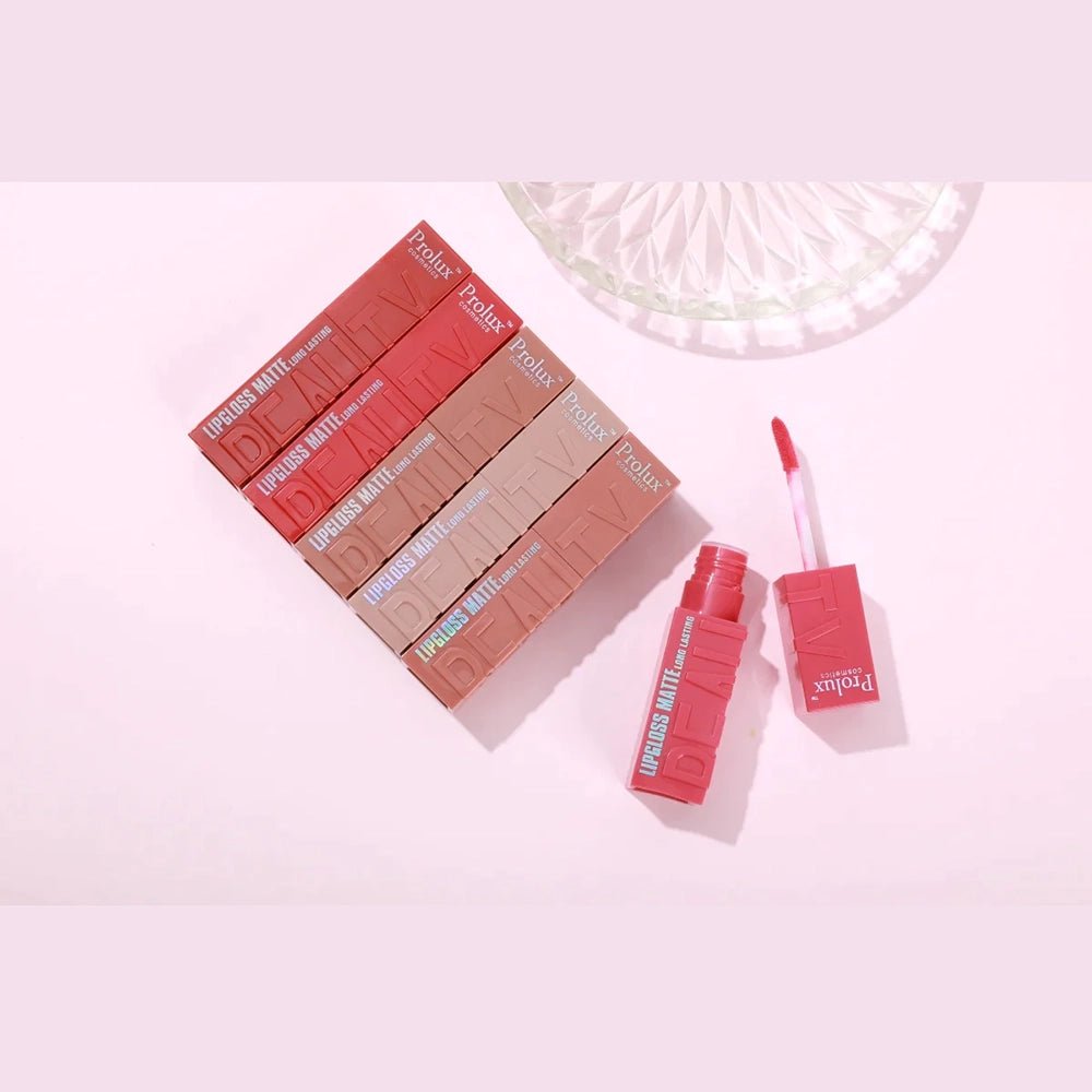 Prolux - Lip Gloss Matte Long Lasting - Light Tone - TRUECOLOR WHOLESALE