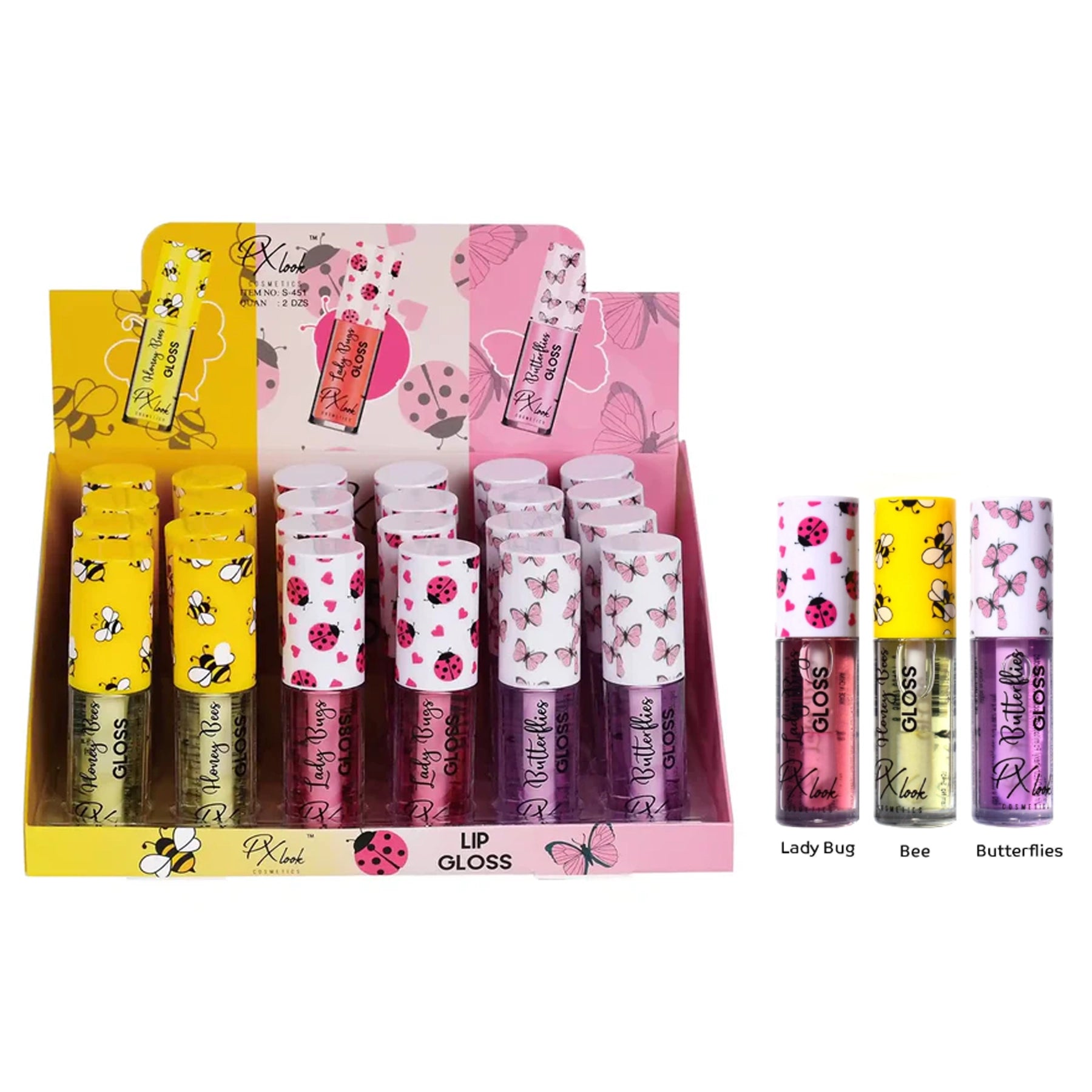 Prolux - Honey / Lady Bug / Butterfly Lipgloss