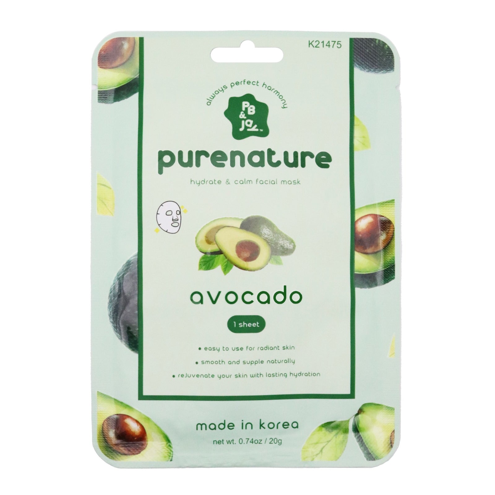 PB & JAY - Purenature Face Mask - TRUECOLOR WHOLESALE