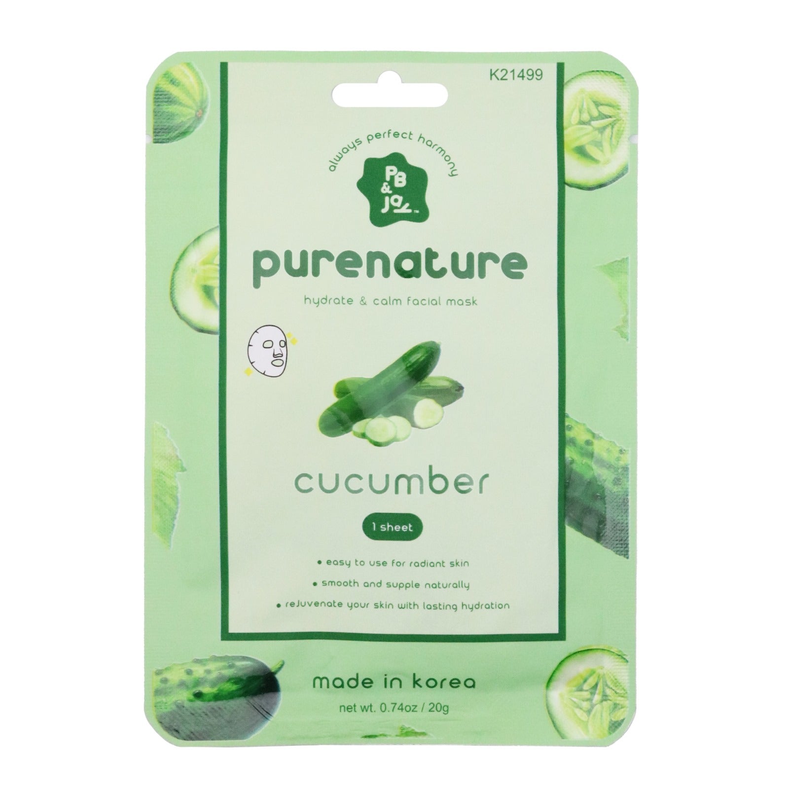 PB & JAY - Purenature Face Mask - TRUECOLOR WHOLESALE